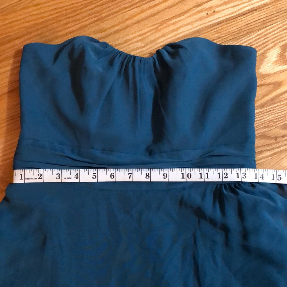 ✖️donated✖️Alfred Angelo Bridesmaid Tealness Dress - Picture 6 of 7